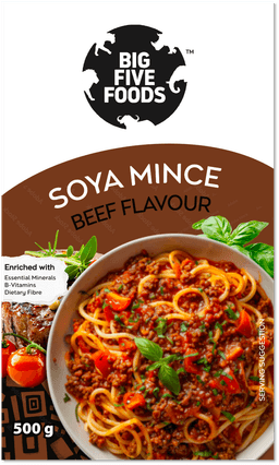 Soya Mince · Rich Beef