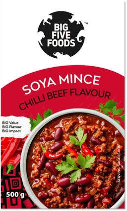 Soya Mince · Chilli Beef